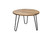 Solid Wood (Mango) Coffee Table - 80 cm Diameter Round