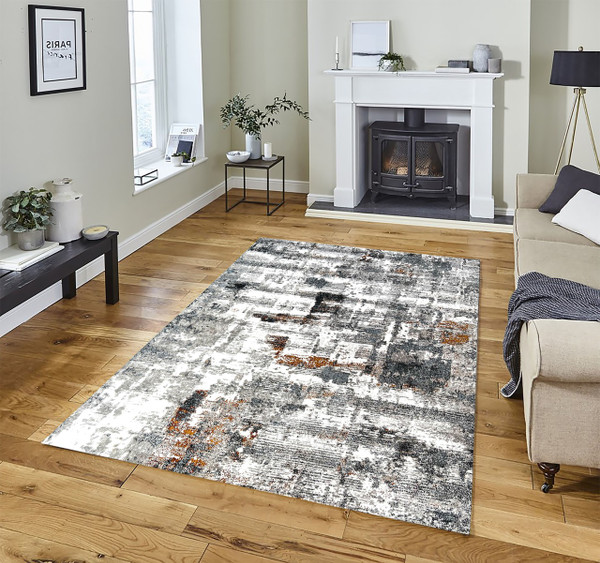 Polykastro rug-Multi-Coloured-Medium Pile-Multiple Sizes