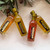Four 60 Ml bottles with our most popular pairing of White Balsamic Vinegar and olive oil.