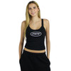 Kappa Alpha Theta Cropped Tank in Black