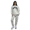 Alpha Phi Beige Printed Sorority Sweatpants