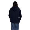 Alpha Phi Navy Hoodie back