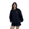 Kappa Kappa Gamma Sweatshirt | Black Crewneck with silver logo