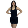 Delta Gamma shorts with silver logo 