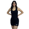 Gamma Phi Beta shorts with silver logo