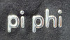Pi Phi Silver Logo