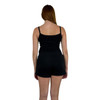Alpha Phi Tank in black with silver logo back