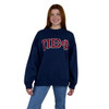 Pi Beta Phi Mockneck Sweatshirt with Sewn on Letters