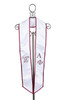 Alpha Phi Graduation Stole in White - Class of 2027