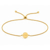 Kappa Alpha Theta Gold greek letter bracelet