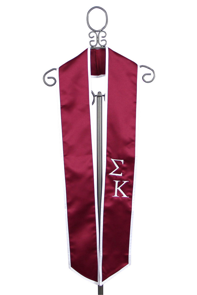 Sigma Kappa Graduation Stole