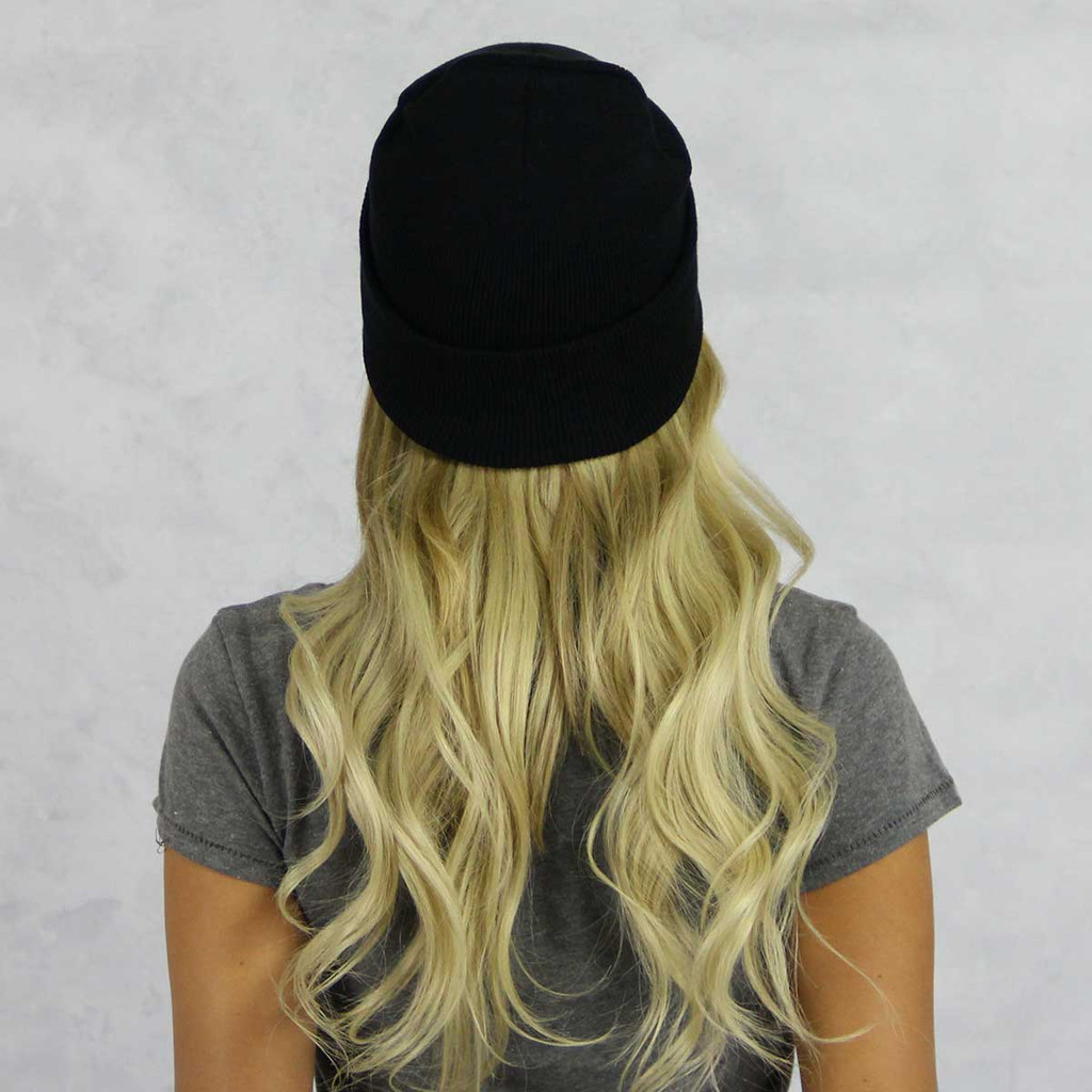 Kappa Kappa Gamma Black Beanie Back