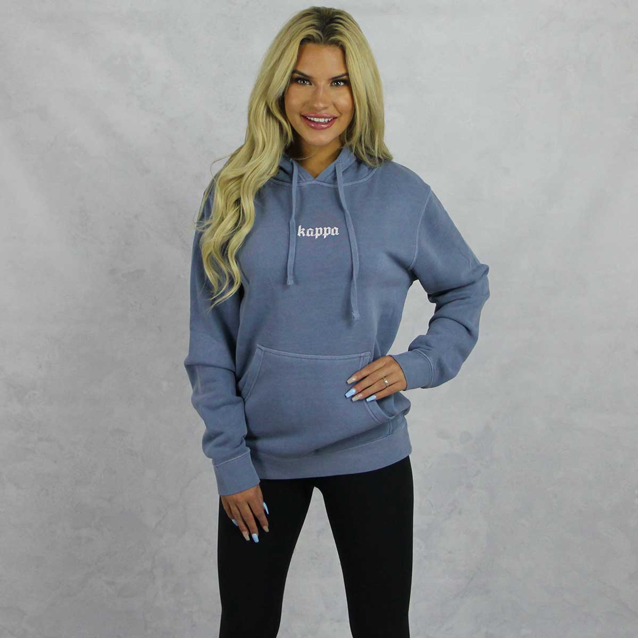 Gamma blue hoodie Clearance