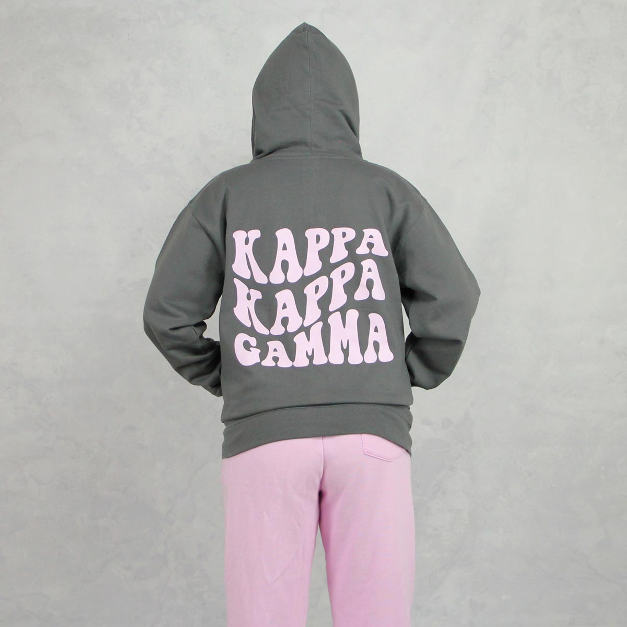 Kappa Kappa Gamma Full Zip Sweatshirt Hoodie |