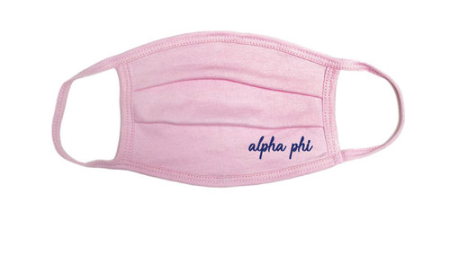 Alpha Phi Custom Face Mask