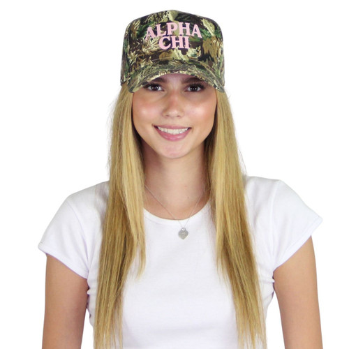 Alpha Chi Omega Camo Hat