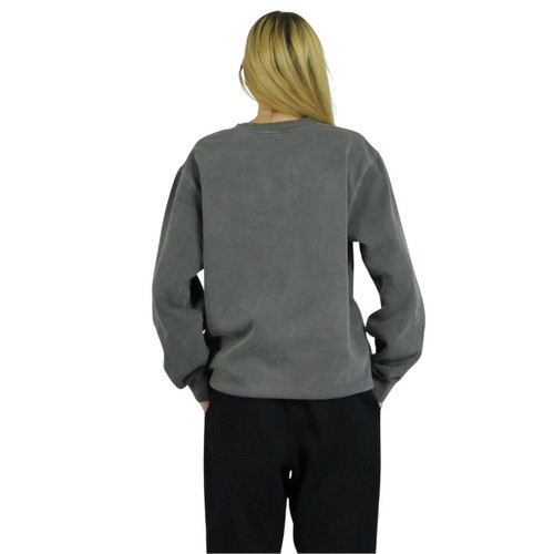 Gamma Phi Beta Embroidered Letter Sweatshirt in Gray Back