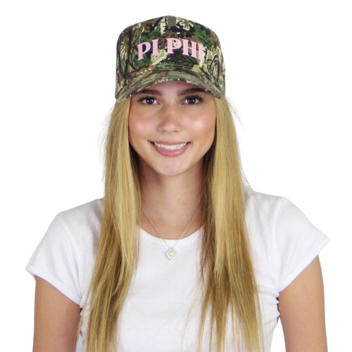 Pi Beta Phi Camo Hat