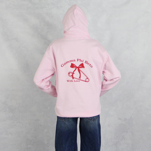 Gamma Phi Beta Pink Hoodie