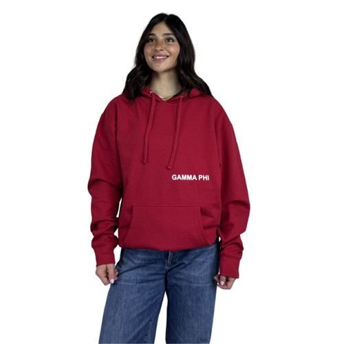 Gamma Phi Beta Red Hoodie