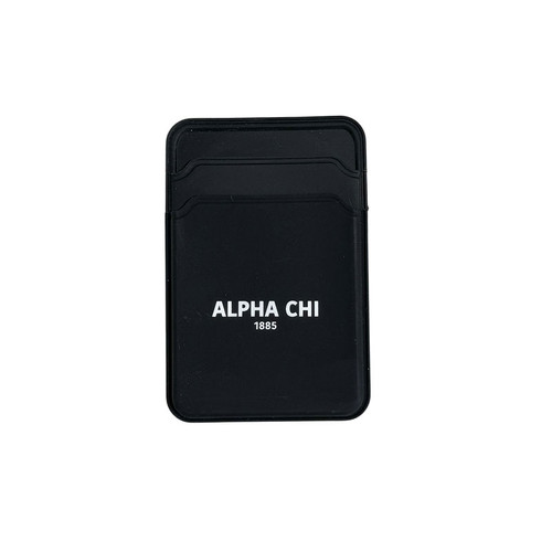 Alpha Chi Omega Magnetic Cell Phone Card Holder