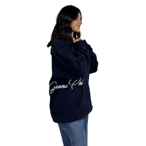Gamma Phi Beta Navy Hoodie