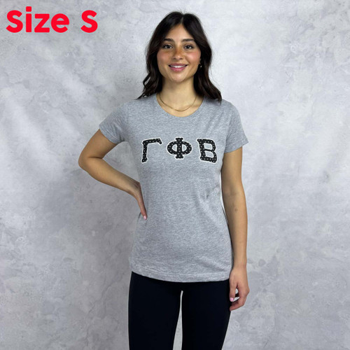 Gamma Phi Beta Polka Dot T-Shirt Small