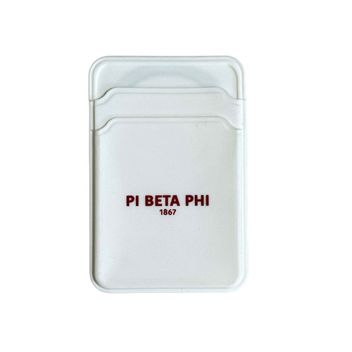 Pi Beta Phi Magnetic Cell Phone Card Holder