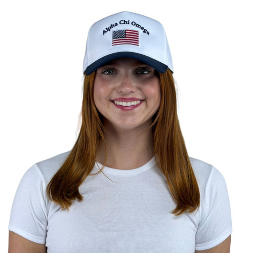 Alpha Chi Omega USA Hat