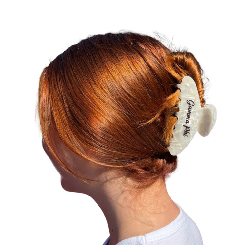 Gamma Phi Beta Hair Claw Clip