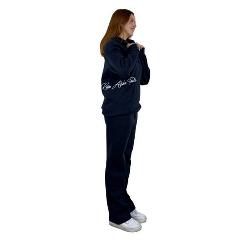 Kappa Alpha Theta Embroidered Hoodie in Navy