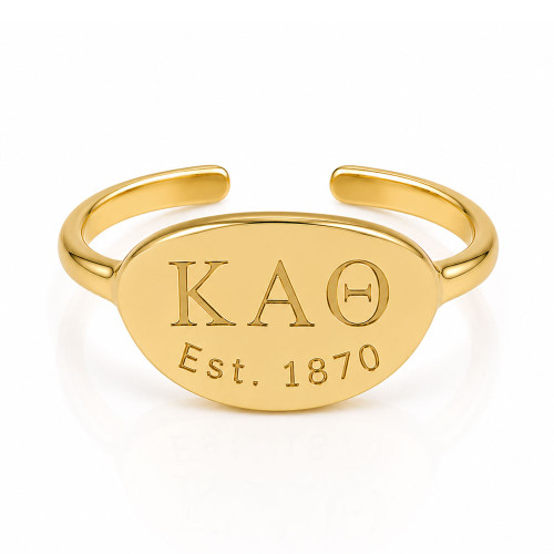 Kappa Alpha Theta Gold Ring