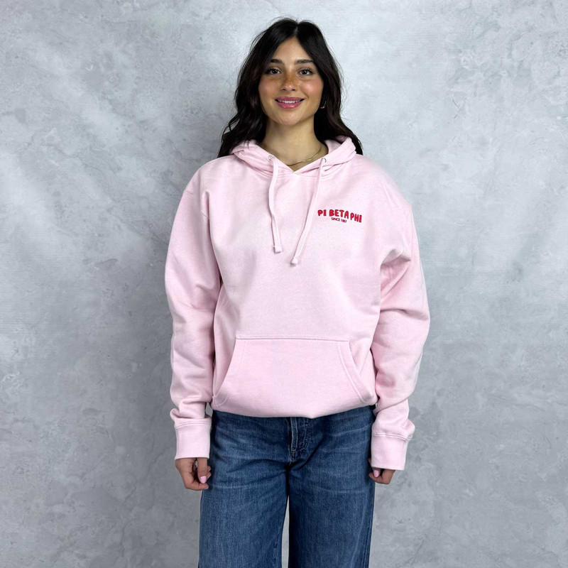 Pi Beta Phi Pink Sweatshirt