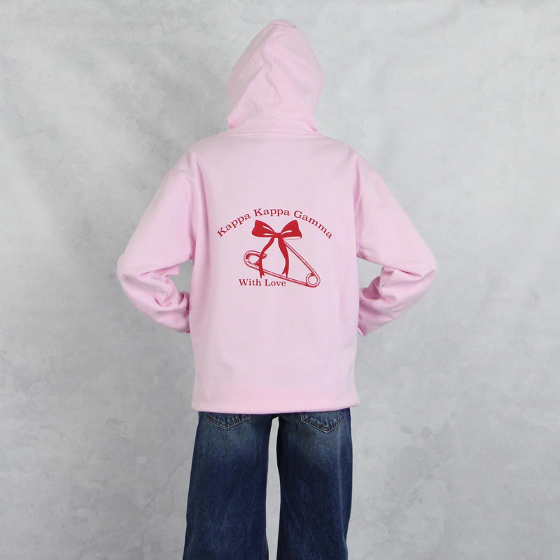 Kappa Kappa Gamma Pink Hoodie