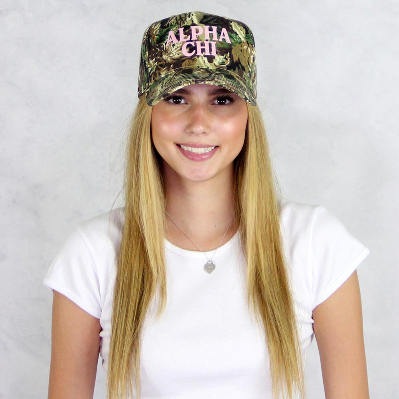 Alpha Chi Omega Camo Hat