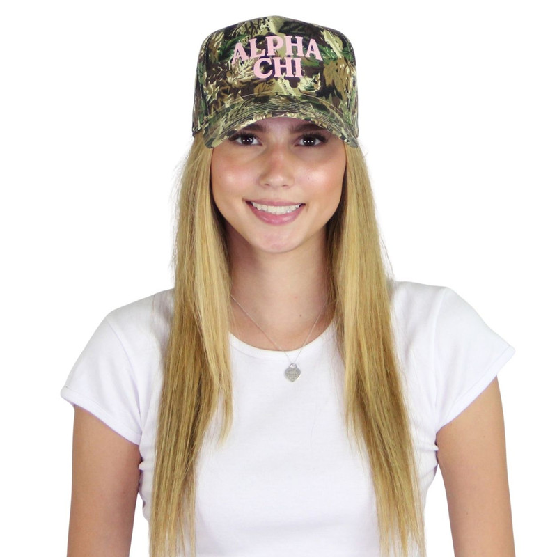 Alpha Chi Omega Camo Hat