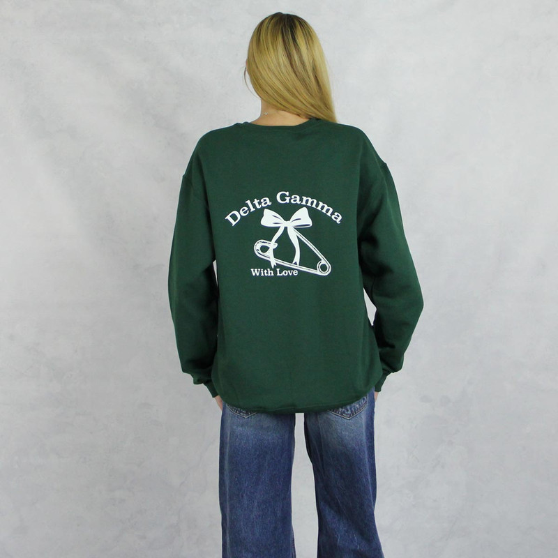 Delta Gamma Sweatshirt in Green