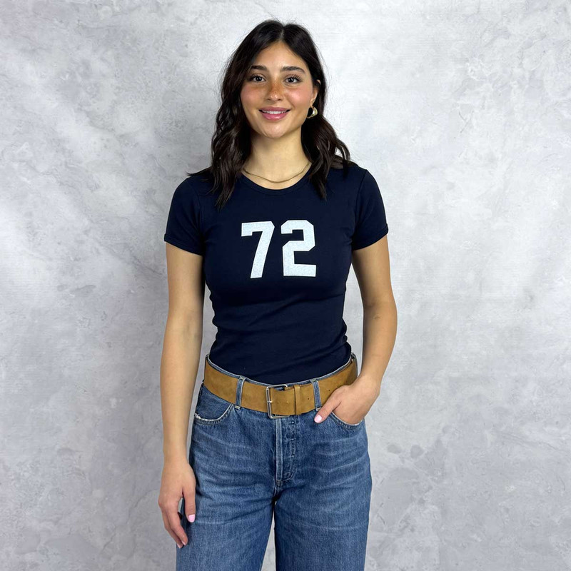 Alpha Phi Number Baby Tee