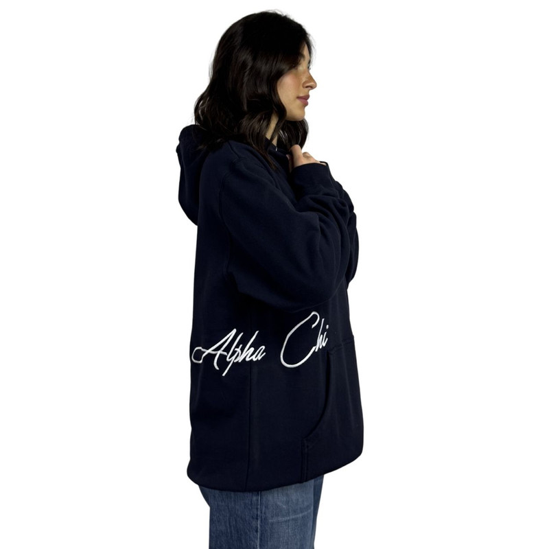 Alpha Chi Omega Navy Hoodie