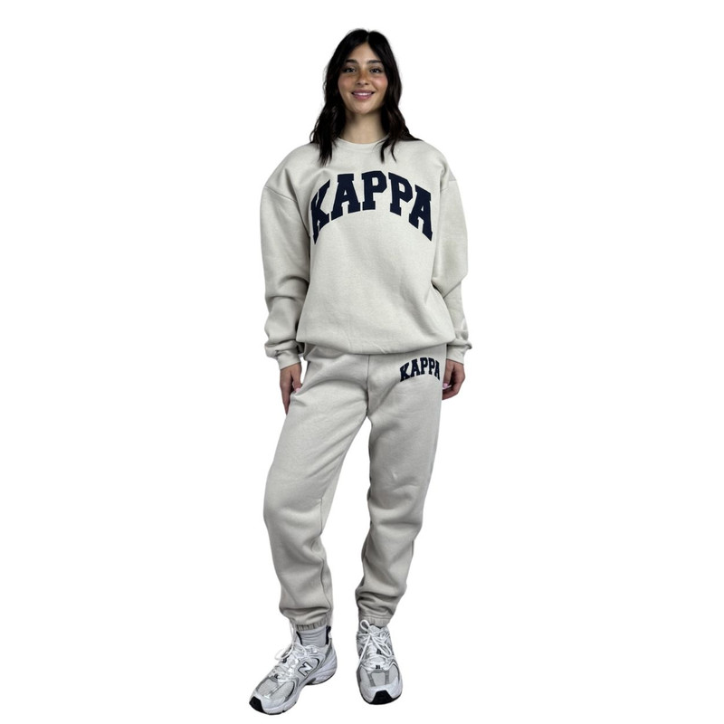 Kappa Kappa Gamma Sweatshirt | Beige Printed Crewneck
