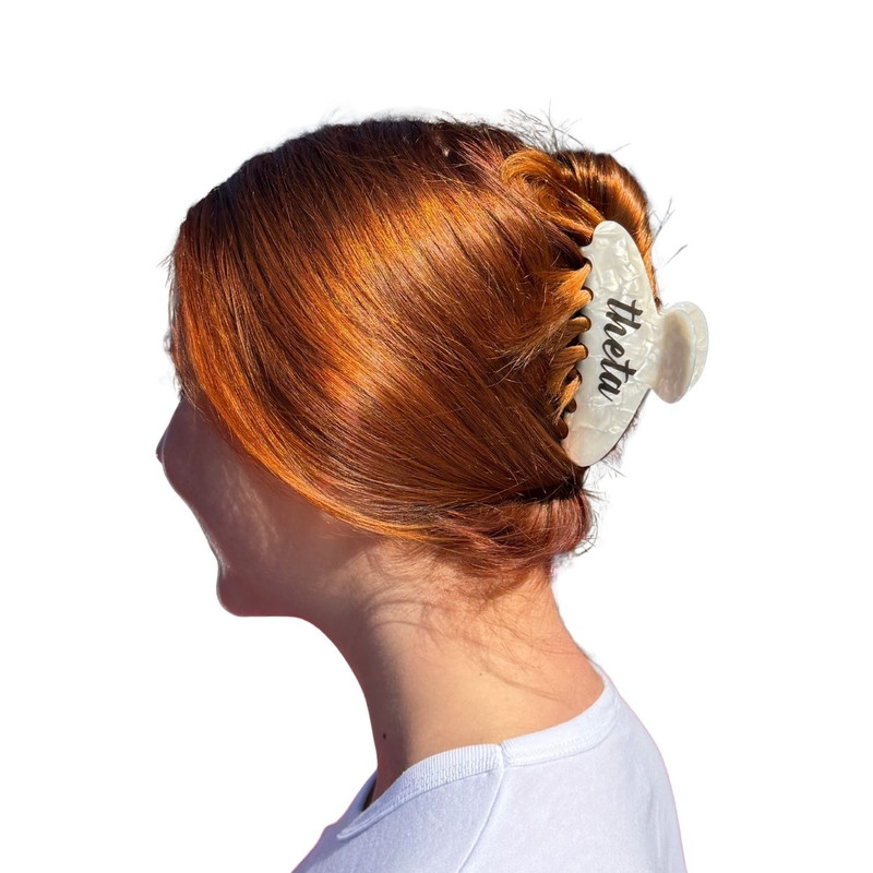 Kappa Alpha Theta Hair Claw Clip
