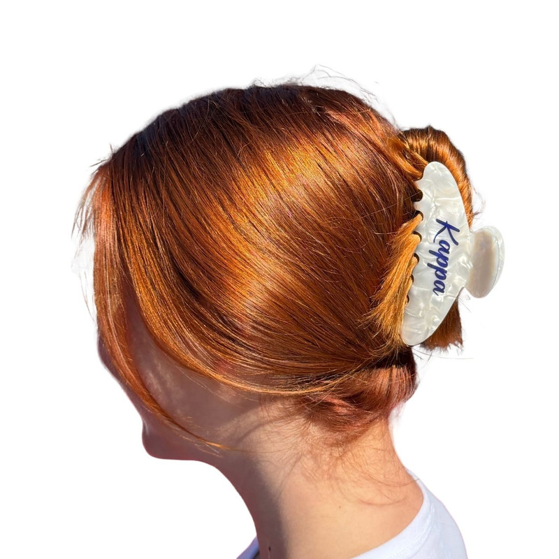 Kappa Kappa Gamma Hair Claw Clip