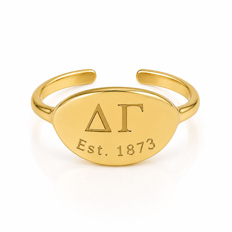 Delta Gamma Gold Ring