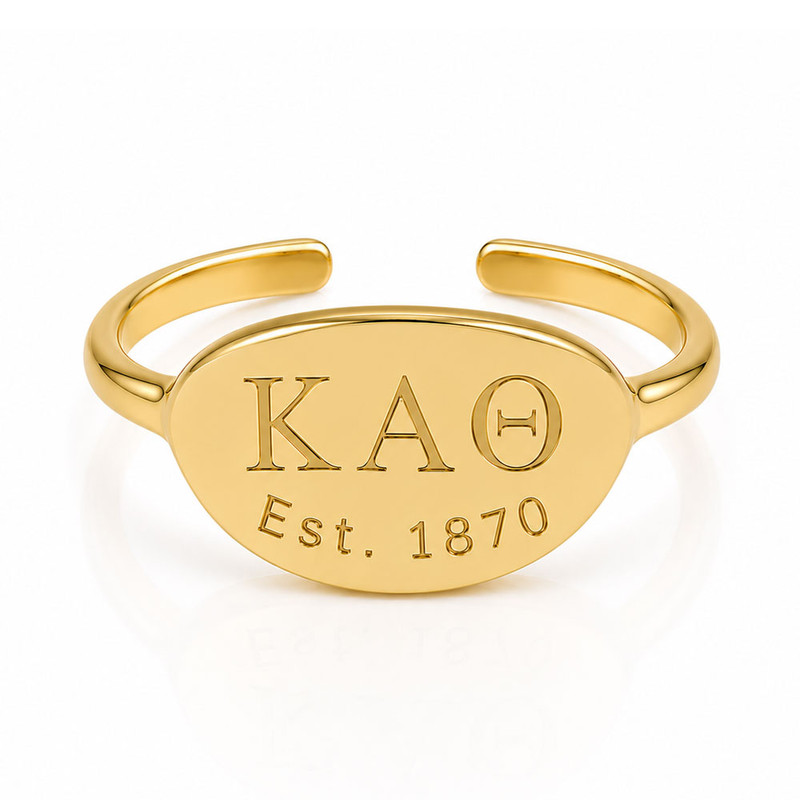 Kappa Alpha Theta Gold Ring