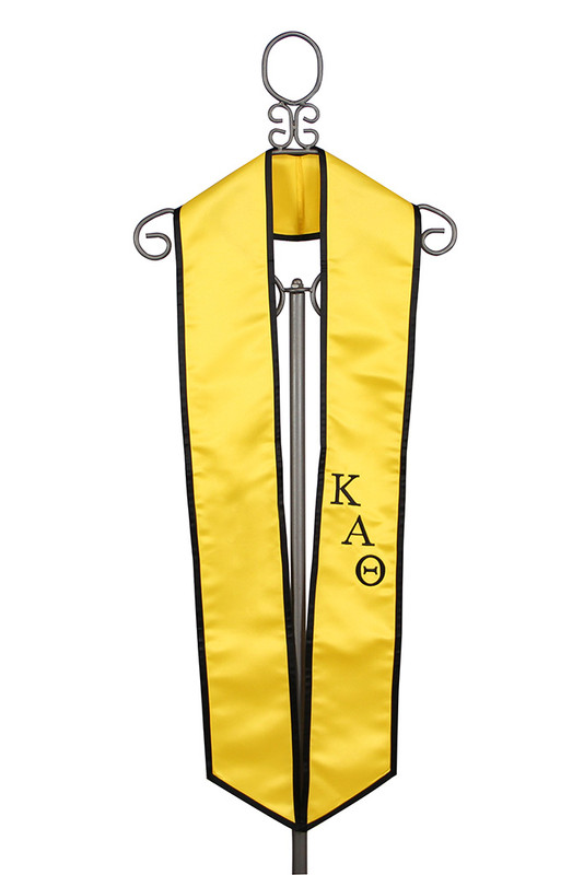 Kappa Alpha Theta Satin Graduation Stole