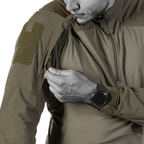 UF Pro® Striker TT Combat Brown Grey Shirt zipper tab