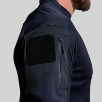 Born Primitive OP Top Long Sleeve Police Blue Velcro for Patches