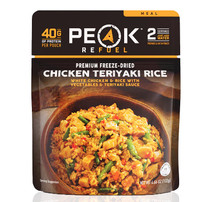  Chicken Teriyaki Rice freeze-dried meal by Peak Refuel
