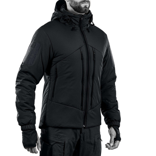 Veste Tactique D'hiver Field Avec Doublure Polaire Thermo-Loft - Coupe Pixel - Taille Unique - Couleur Noir - Neuf