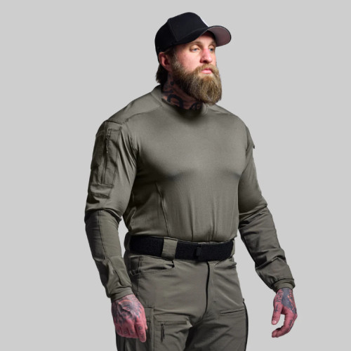 Born Primitive OP Top Long Sleeve Ranger Green